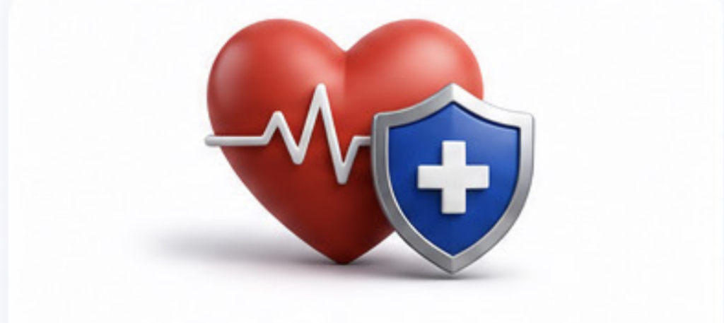 Health Insurance 3D Illustration